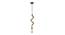 Daffy Gold PVC Hanging Lights (Gold) by Urban Ladder - Front View Design 1 - 798875