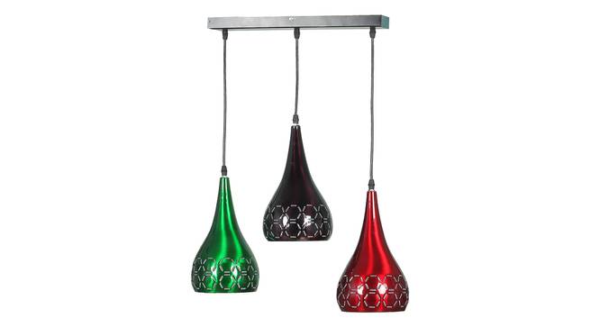 Camille Multicolour Aluminium Hanging Lights (multi-color) by Urban Ladder - Front View Design 1 - 798879