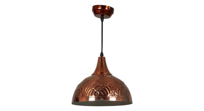 Jane brown Aluminium Hanging Lights (Brown) by Urban Ladder - Front View Design 1 - 798880