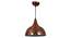 Jane brown Aluminium Hanging Lights (Brown) by Urban Ladder - Front View Design 1 - 798880