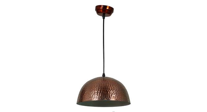 Jean brown Aluminium Hanging Lights (Brown) by Urban Ladder - Front View Design 1 - 798881