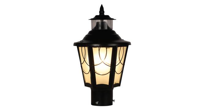 Ange Black Iron Gate Light (Black) by Urban Ladder - Design 1 Side View - 798885