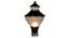 Elio Black PVC Gate Light (Black) by Urban Ladder - Design 1 Side View - 798886