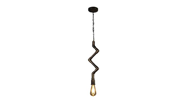 Daffy Gold PVC Hanging Lights (Gold) by Urban Ladder - Design 1 Side View - 798892
