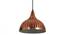 Isabel brown Aluminium Hanging Lights (Brown) by Urban Ladder - Design 1 Side View - 798896