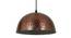 Jean brown Aluminium Hanging Lights (Brown) by Urban Ladder - Design 1 Side View - 798898