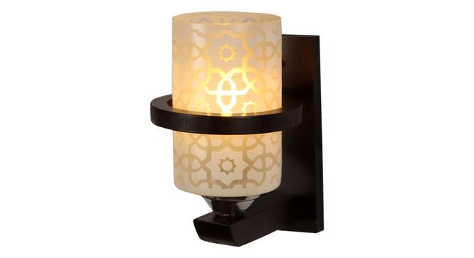 Jasma Black Wood Wall Lights (Black) by Urban Ladder - Front View Design 1 - 798925
