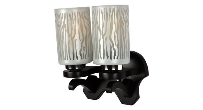 Kissie Black Wood Wall Lights (Black) by Urban Ladder - Front View Design 1 - 798930
