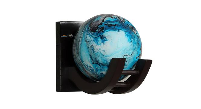 Kaeya Black Wood Wall Lights (Black) by Urban Ladder - Front View Design 1 - 798934