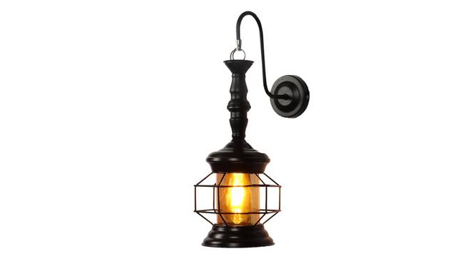 Kaleena Black Iron Wall Lights (Black) by Urban Ladder - Front View Design 1 - 798971