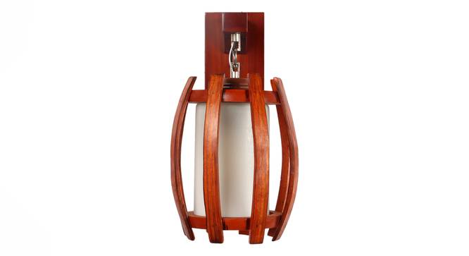 Pansey Brown Wood Wall Lights (Brown) by Urban Ladder - Design 1 Side View - 798980