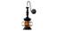 Kaleena Black Iron Wall Lights (Black) by Urban Ladder - Design 1 Side View - 798982