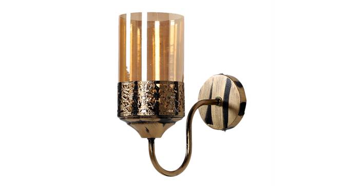 Emile Gold Iron Wall Lights (Gold) by Urban Ladder - Front View Design 1 - 799012