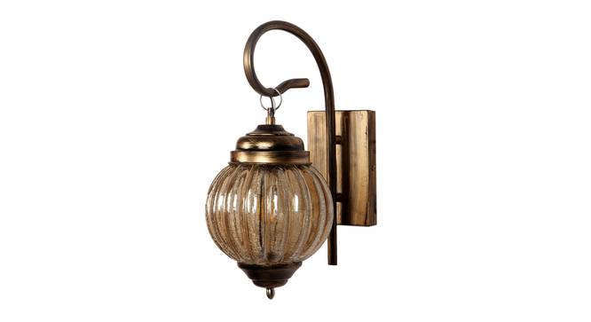 Delano Gold Iron Wall Lights (Gold) by Urban Ladder - Front View Design 1 - 799015