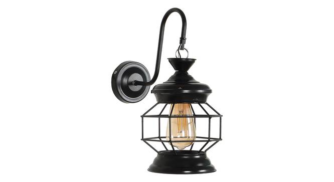 Fyodor Black Iron Wall Lights (Black) by Urban Ladder - Front View Design 1 - 799020