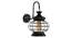 Geoffrey Black Iron Wall Lights (Black) by Urban Ladder - Front View Design 1 - 799021