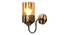 Emile Gold Iron Wall Lights (Gold) by Urban Ladder - Design 1 Side View - 799024