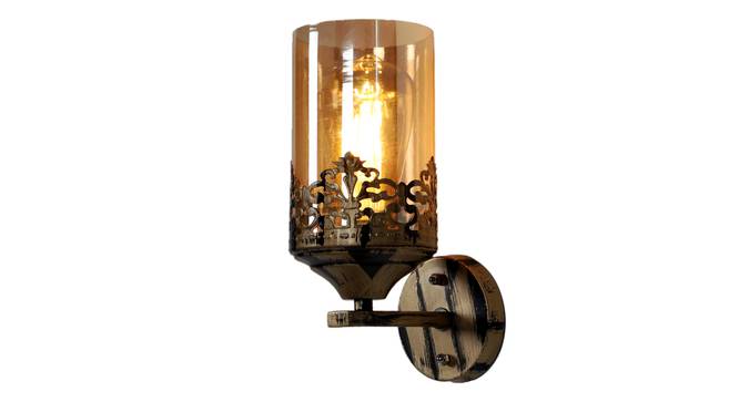 Kelyan Gold Iron Wall Lights (Gold) by Urban Ladder - Design 1 Side View - 799025