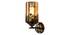 Kelyan Gold Iron Wall Lights (Gold) by Urban Ladder - Design 1 Side View - 799025