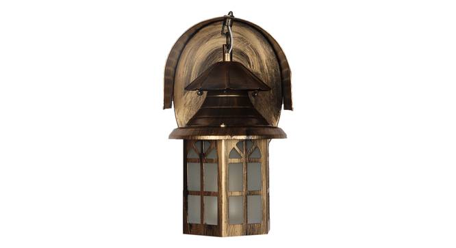 Pansie Gold Iron Wall Lights (Gold) by Urban Ladder - Design 1 Side View - 799026