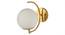 Lurlene Gold Iron Wall Lights (Gold) by Urban Ladder - Front View Design 1 - 799056