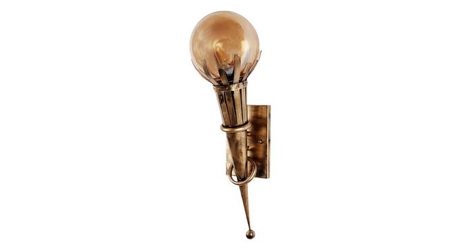 Wister Gold Iron Wall Lights (Gold) by Urban Ladder - Front View Design 1 - 799061