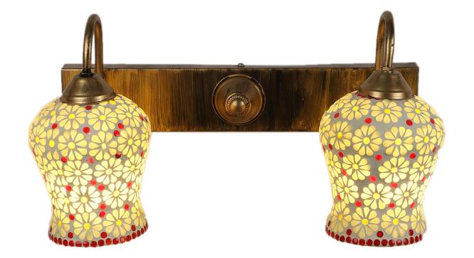 Agatha Gold Iron Wall Lights (Gold) by Urban Ladder - Design 1 Side View - 799080