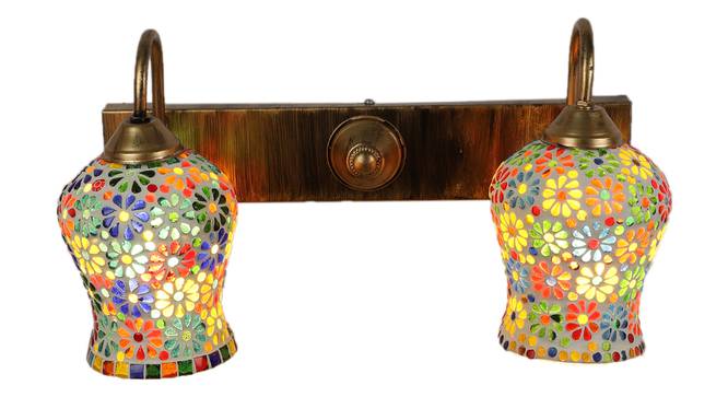 Anisa Gold Iron Wall Lights (Gold) by Urban Ladder - Design 1 Side View - 799082