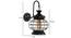 Geoffrey Black Iron Wall Lights (Black) by Urban Ladder - Design 1 Dimension - 799086