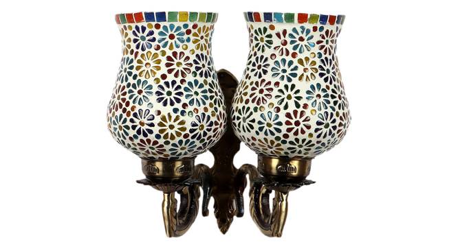 Arundhati Gold Iron Wall Lights (Gold) by Urban Ladder - Front View Design 1 - 799105
