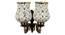 Ayelet Gold Iron Wall Lights (Gold) by Urban Ladder - Front View Design 1 - 799106