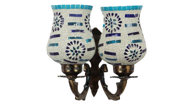 Ayn Gold Iron Wall Lights (Gold) by Urban Ladder - Front View Design 1 - 799107