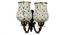 Bharati Gold Iron Wall Lights (Gold) by Urban Ladder - Front View Design 1 - 799109