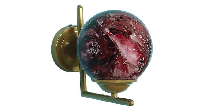 Yarrow Gold Iron Wall Lights (Gold) by Urban Ladder - Front View Design 1 - 799112