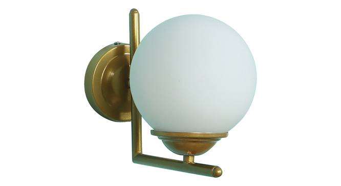 Hollyann Gold Iron Wall Lights (Gold) by Urban Ladder - Front View Design 1 - 799113