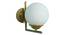 Hollyann Gold Iron Wall Lights (Gold) by Urban Ladder - Front View Design 1 - 799113