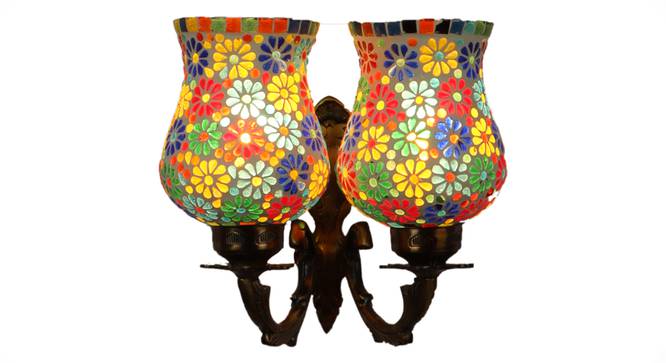 Betty Gold Iron Wall Lights (Gold) by Urban Ladder - Design 1 Side View - 799117
