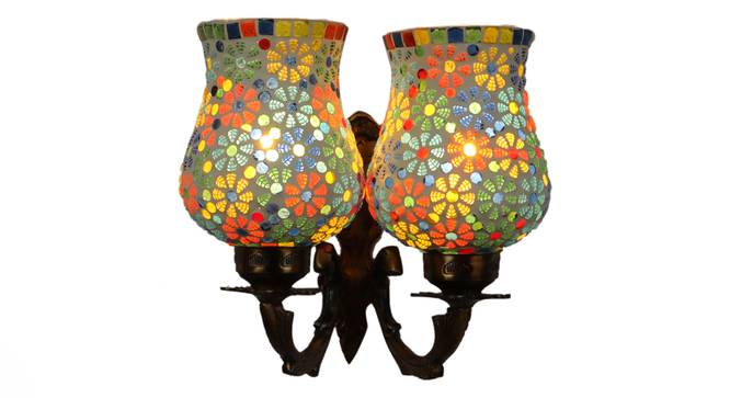 Bharati Gold Iron Wall Lights (Gold) by Urban Ladder - Design 1 Side View - 799118