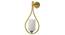 Crisanto Gold Iron Wall Lights (Gold) by Urban Ladder - Front View Design 1 - 799146