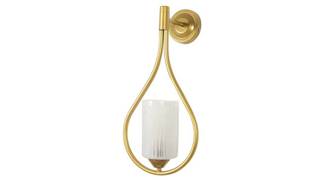 Berk Gold Iron Wall Lights (Gold) by Urban Ladder - Front View Design 1 - 799147