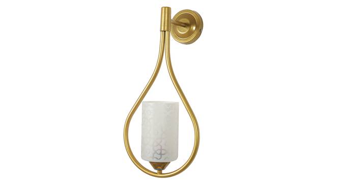 Cheney Gold Iron Wall Lights (Gold) by Urban Ladder - Front View Design 1 - 799148