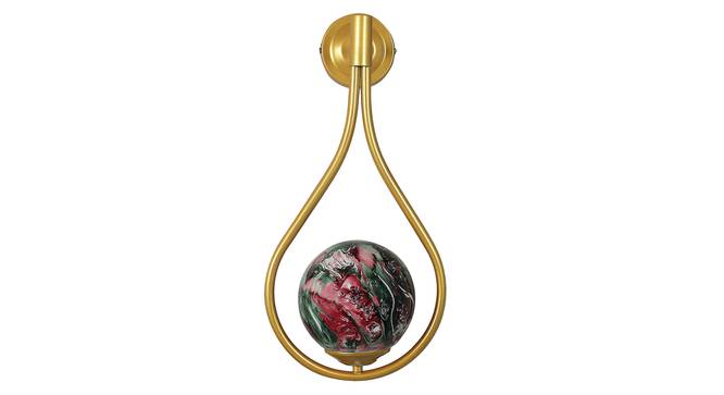 Flower Gold Iron Wall Lights (Gold) by Urban Ladder - Design 1 Side View - 799154
