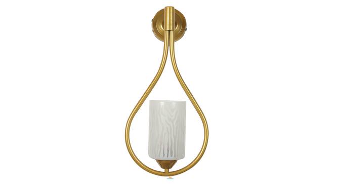 Berk Gold Iron Wall Lights (Gold) by Urban Ladder - Design 1 Side View - 799157