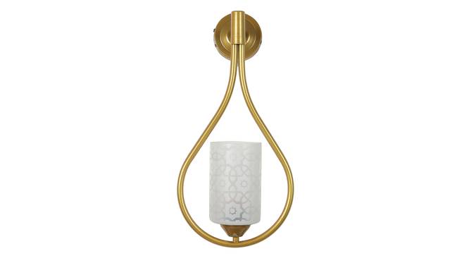 Cheney Gold Iron Wall Lights (Gold) by Urban Ladder - Design 1 Side View - 799158