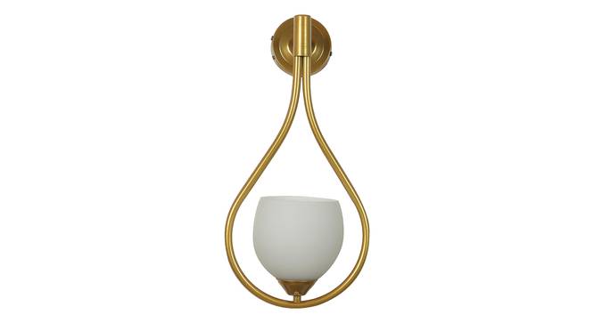 Sadra Gold Iron Wall Lights (Gold) by Urban Ladder - Design 1 Side View - 799159