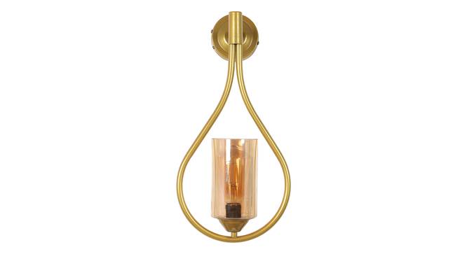 Barclay Gold Iron Wall Lights (Gold) by Urban Ladder - Design 1 Side View - 799161