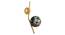 Kasi Gold Iron Wall Lights (Gold) by Urban Ladder - Front View Design 1 - 799176