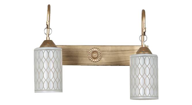 Hyacinth Gold Iron Wall Lights (Gold) by Urban Ladder - Front View Design 1 - 799178