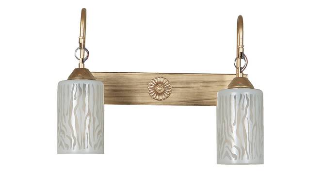 Holleigh Gold Iron Wall Lights (Gold) by Urban Ladder - Front View Design 1 - 799179