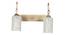 Hazle Gold Iron Wall Lights (Gold) by Urban Ladder - Front View Design 1 - 799180